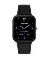 Armitron Connect Eclipse Black Silicone Smartwatch, 45mm In Black