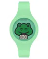 Armitron Kid's Quartz Happy Pals Mint Silicone Watch, 38mm In Mint