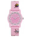 Armitron Kid's Quartz Playtime Pink Ice-cream Watch, 30mm In Light Pink