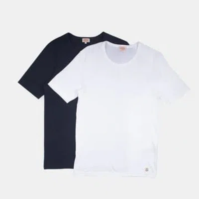 Armor-lux 2 Pack T-shirts In White