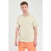 ARMOR-LUX 59643 HERITAGE STRIPED T SHIRT IN PALE OLIVE/MILK