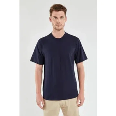 Armor-lux 72000 Heritage T Shirt In Navy In Blue