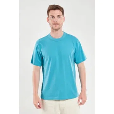 Armor-lux 72000 Heritage T Shirt In Pagoda Blue