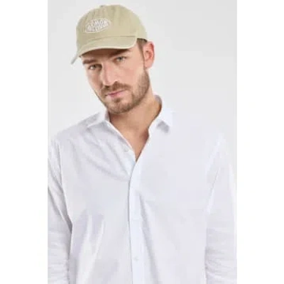 Armor-lux 72304 Cap In Pale Olive In Blue