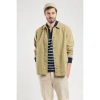 ARMOR-LUX 72932 HERITAGE FISHERMAN'S JACKET IN PALE OLIVE