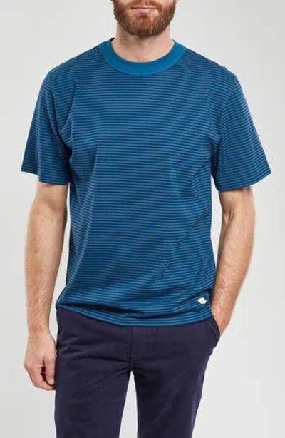 Armor-lux Armor Lux Heritage Stripe T-shirt In Blue Glacial/marine Deep