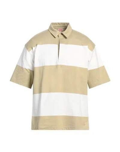 Armor-lux Man Polo Shirt Sage Green Size L Cotton