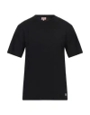 Armor-lux Man T-shirt Black Size M Organic Cotton In Black