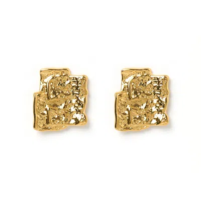 Arms Of Eve Women's Alba Gold Earrings