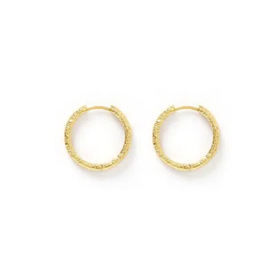 Arms Of Eve Women's Arabella Gold Hoop Earrings