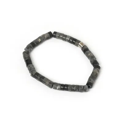Arms Of Eve Women's Black / Grey Jamie Men's Bracelet In Multi