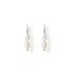 Arms Of Eve Women's Cordelia Pearl Earrings - Silver In Silver