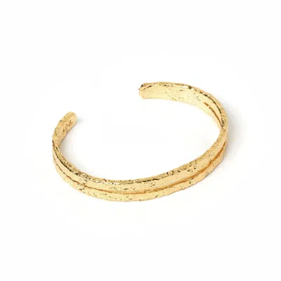 Arms Of Eve Women's Elodi Gold Cuff Bracelet