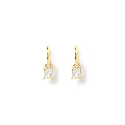 Arms Of Eve Women's Gold Birthstone Charm Earrings