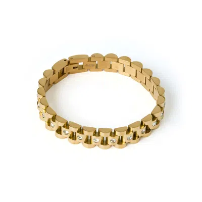 Arms Of Eve Women's Gold Dylan Bracelet - Stone