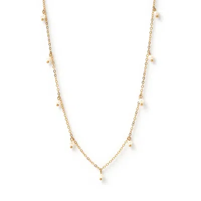 Arms Of Eve Women's Gold Sofia Pearl Necklace