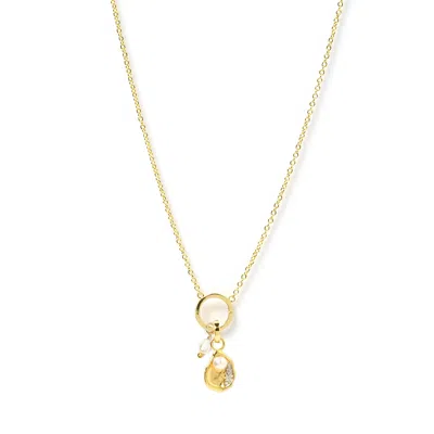 Arms Of Eve Women's Gold Ursula O Charm Necklace
