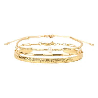 Arms Of Eve Women's Goldilocks Bracelet Stack