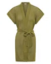 Arms Of Eve Women's Green Venice Robe - Pistachio