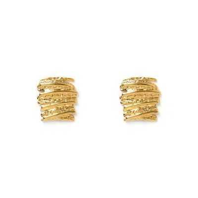 Arms Of Eve Women's Iris Gold Earrings