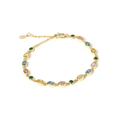 Arms Of Eve Women's Isadora Gold Bracelet - Multi In Yellow