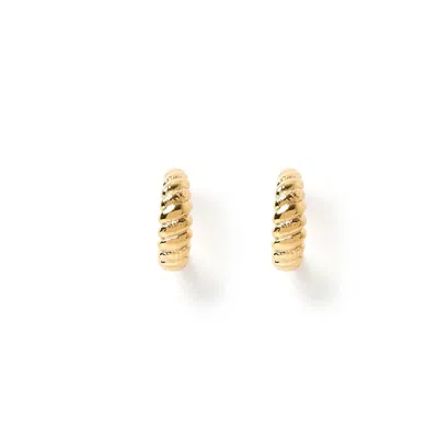 Arms Of Eve Women's Lulu Gold Hoop Earrings