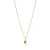 Arms Of Eve Women's Mano Gold Charm Necklace In Yellow