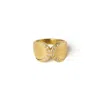 Arms Of Eve Women's Nash Gold Ring In Gold