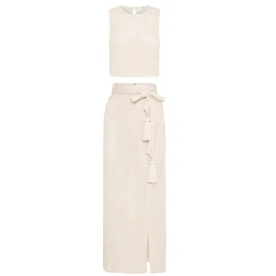 Arms Of Eve Women's Neutrals Verona Set - Cream In White