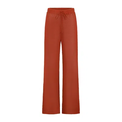 Arms Of Eve Women's Orange Positano Pants - Apricot