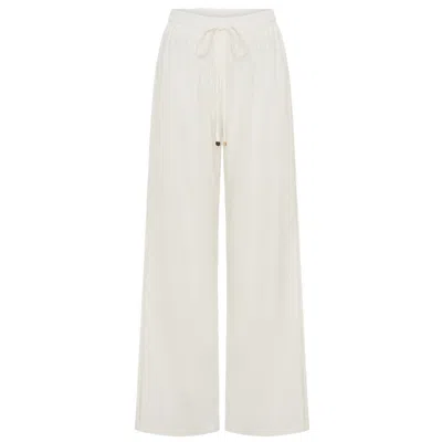 Arms Of Eve Women's Palazzo Pants - White