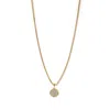Arms Of Eve Women's Piccolo Men's Charm Necklace - Gold In Gold