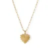 Arms Of Eve Women's Queen Of Hearts Gold Necklace In Gold