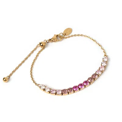 Arms Of Eve Women's Rose Gold Zalia Gold Bracelet - Rose