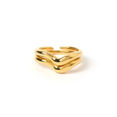 Arms Of Eve Women's Simi Gold Ring