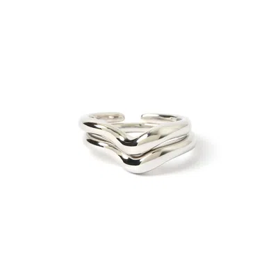 Arms Of Eve Women's Simi Silver Ring