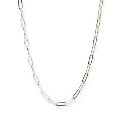 Arms Of Eve Women's Valencia Silver Stacking Chain