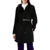 Arna York Plus Womens Collar Polyester Trench Coat