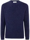 Arnaldo Adiansi Alpaca Crewneck Clothing In Blue