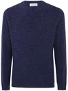 Arnaldo Adiansi Alpaca Crewneck Clothing In Blue