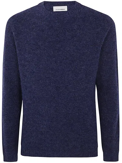Arnaldo Adiansi Alpaca Crewneck Clothing In Blue
