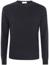 Arnaldo Adiansi Cashmere Felted Crewneck Clothing In Black