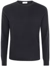 Arnaldo Adiansi Cashmere Felted Crewneck Clothing In Black