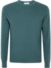 Arnaldo Adiansi Cashmere Felted Crewneck In Green