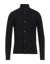 Arnaldo Adiansi Man Cardigan Black Size 44 Merino Wool
