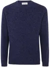 Arnaldo Adiansi Alpaca Crewneck Clothing In Blue