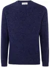 Arnaldo Adiansi Alpaca Crewneck Clothing In Blue