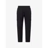 Arne Mens Black Cargo Tech-woven Trousers In Black