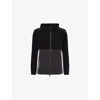 Arne Mens Black Lightweight Performance Windbreaker Jacket In Black