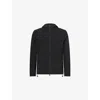 Arne Mens  Active Technical Windbreaker Woven Jacket In Black